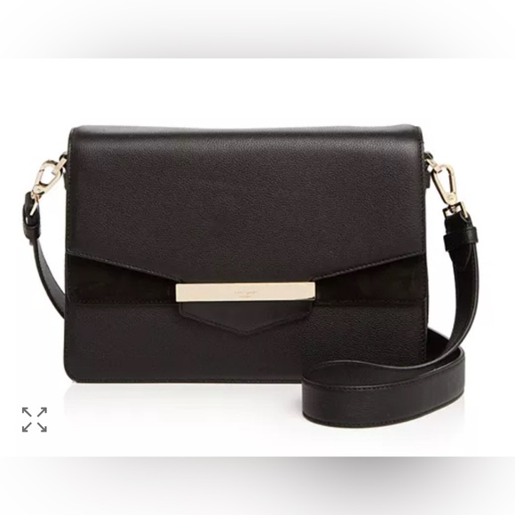 kate spade Handbags - Kate Spade New York Carmel Court Kaela Black Crossbody Bag Leather Suede Fall